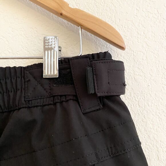 Gerry Pants Mens Large Black Cargo Snow Ski Grid Fleece Lined Zip Pockets - Picture 10 of 11